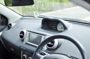 軽自動車の運転席まわり